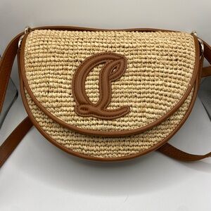 Christian Louboutin “By My Side” Woven Bag